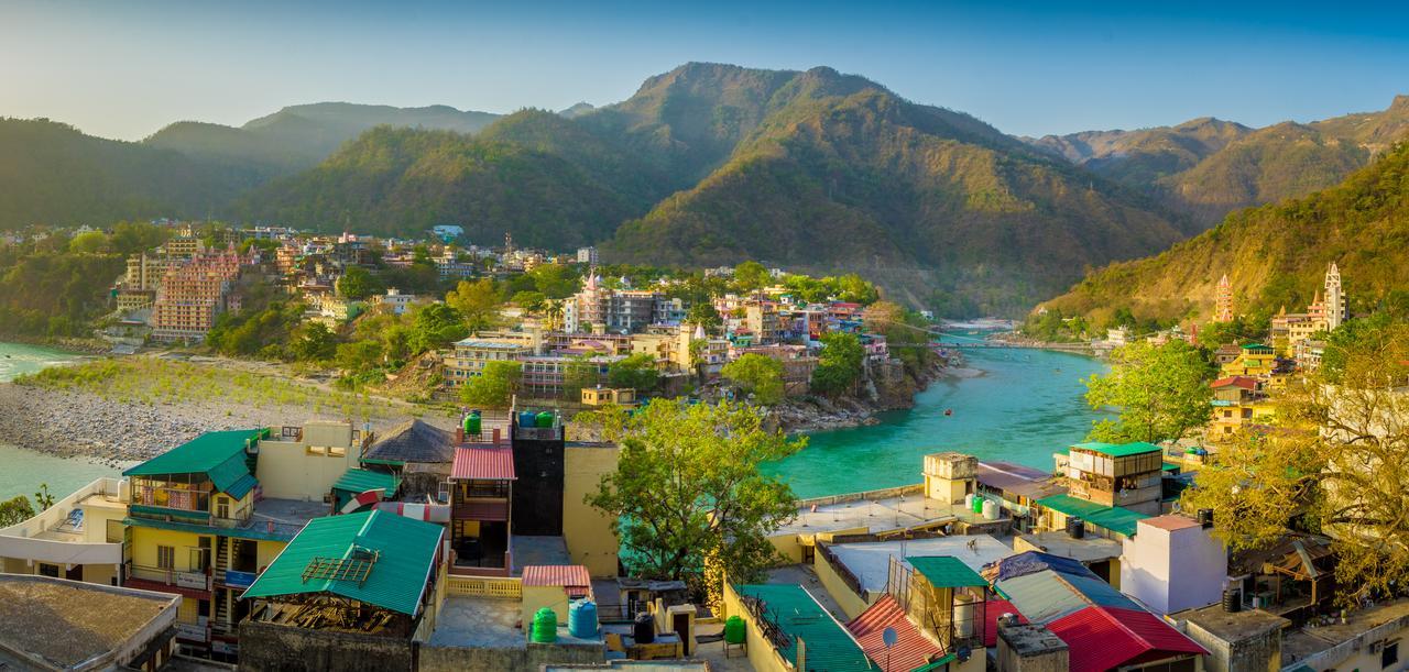 Skyard Rishikesh, Laxman Jhula Ostello Esterno foto