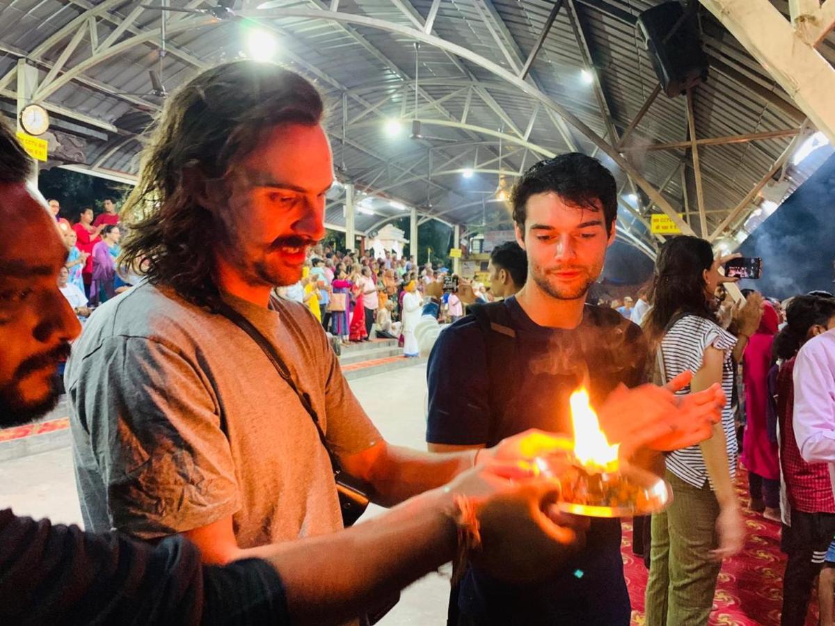 Skyard Rishikesh, Laxman Jhula Ostello Esterno foto